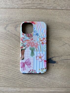 Floral Patchwork Pink & Pastel Phone Case - iPhone 14 Model